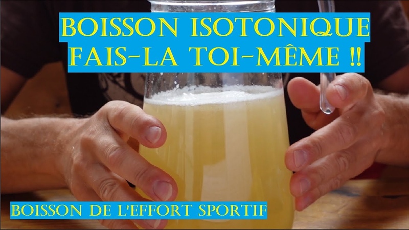 Boisson isotonique.