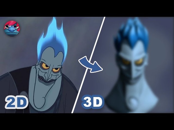I TURNED HADES FROM HERCULES INTO A 3 D MODEL