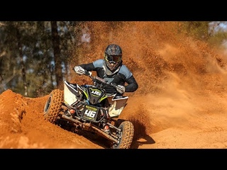 Chad Yarter ripping his YFZ450R at Decker Training Facility - 2022