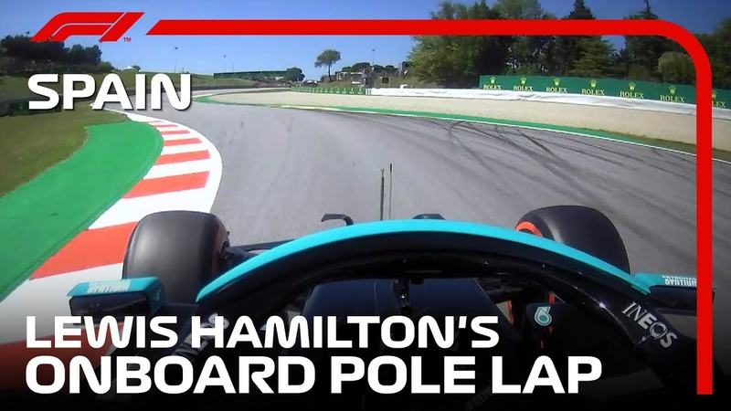 Lewis Hamiltons Onboard Pole Lap, 2021 Spanish Grand Prix,