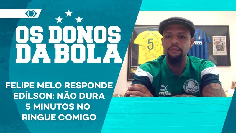 FELIPE MELO RESPONDE EDÍ LSON: NÃ O DURA 5 MINUTOS NO RINGUE COMIGO, OS DONOS DA