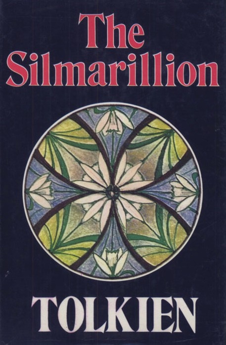 Обложка первого издания «Сильмариллиона». 1977 год