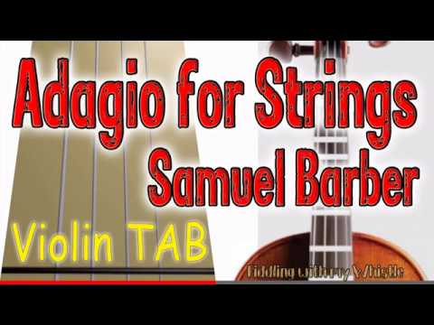 Adagio for Strings Samuel Barber Violin Play Along Tab