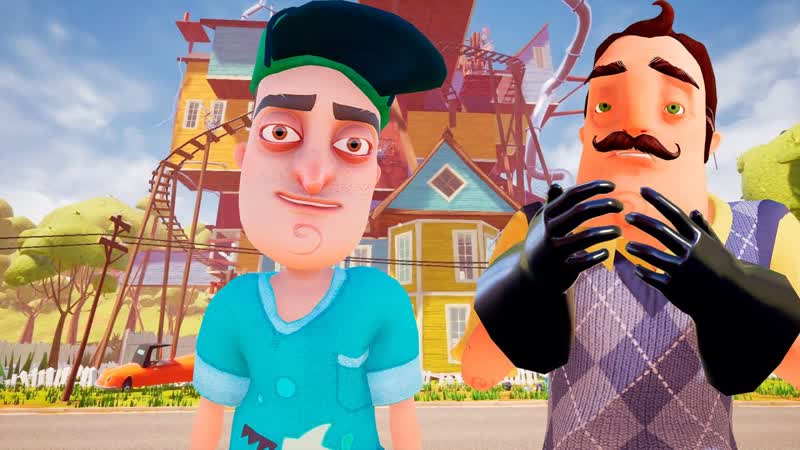 ШОУ ПРИВЕТ СОСЕД ВОРУЕМ ВЕЩИ У СОСЕДА HELLO NEIGHBOR 3