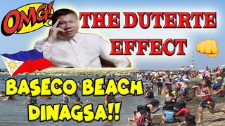 SWIMMING SA BASECO PARANG BORACAY LANG NAKAKAIYAK NA PAGBABAGO THE DUTERTE EFFECT PHILIPPINES