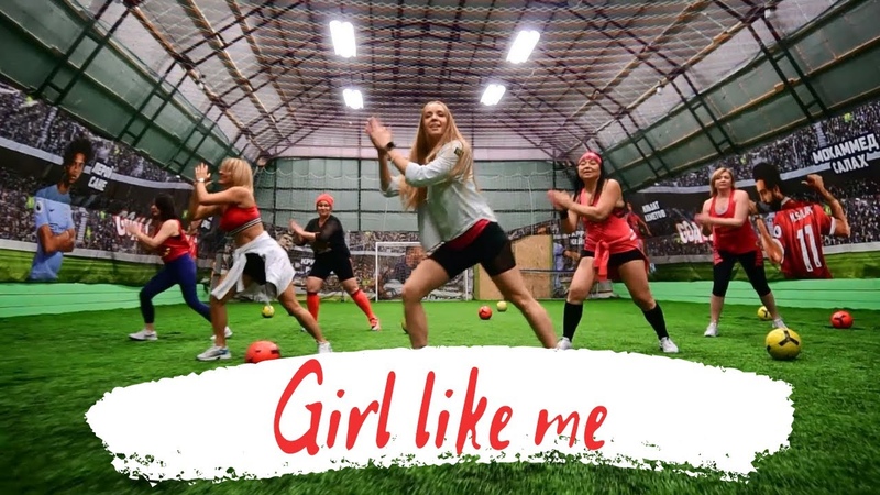 GIRL LIKE ME Black Eyed Peas Shakira, ZUMBA FITNESS CHOREO,
