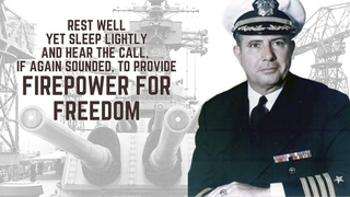Hear The Call if Sounded Again to Provide Firepower For Freedom: Captain Peniston USS NEW JERSEY
