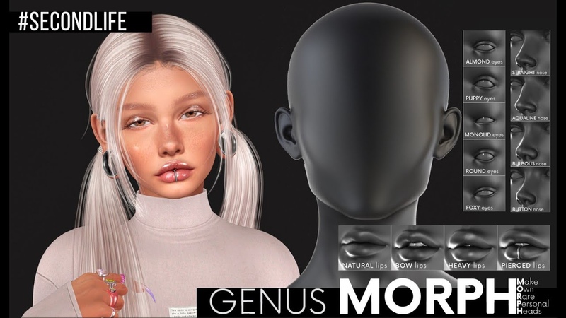 Second Life GENUS MORPH Skin Fair 2024