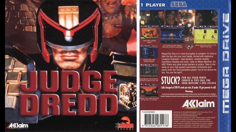 Judge Dredd, Green и Volt16, Sega, Part