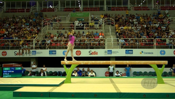 KYSLA Angelina ( UKR) 2016 Olympic Test Event, Rio ( BRA) Qualifications Balance
