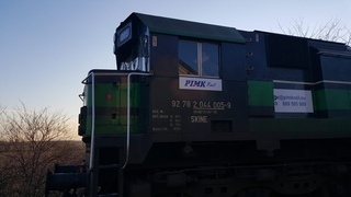 Locomotive PIMK Rail 2044-005 / Intermodal Freight train (NS-PA) / Donji Titel - Titel,  12. 02. 22.