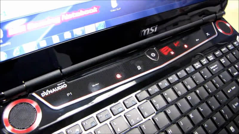 MSI GX660 R Core i7 Notebook One Touch Overclocking Fan Control Linus Tech