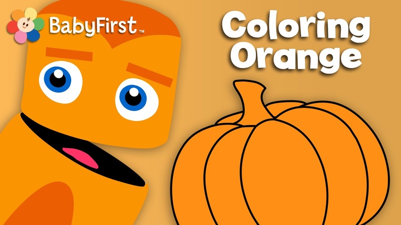 Oranges, Pumpkins and Carrots, Orange, Learn the Colors, Color Crew, Baby First