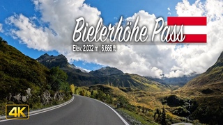 Driving Die Silvretta-Hochalpenstrae in Austria  From Bludenz via Bielerhhe Pass to Landeck